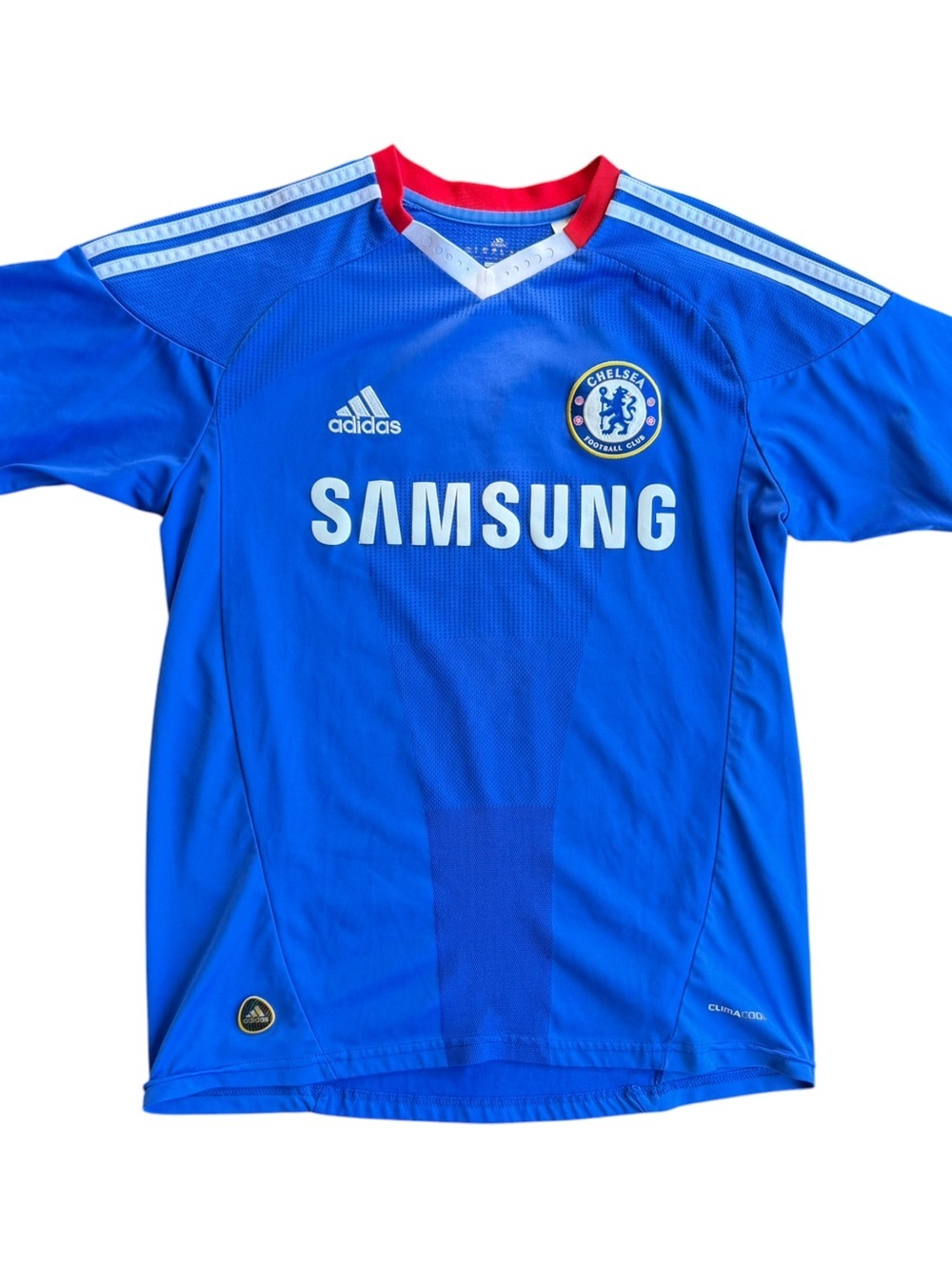 2010-2011 Chelsea FC Adidas Home Football Jersey Youth Size: XL